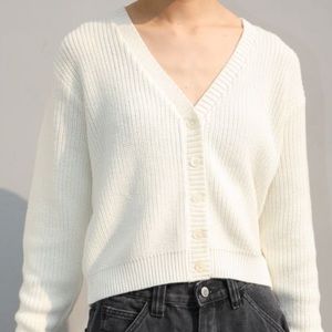 Cream Brandy Melville sweater